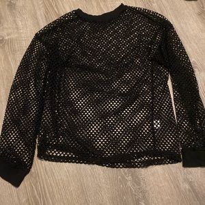 fishnet long sleeve